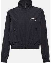 Balenciaga - 3B Sports Icon Poplin Track Jacket - Lyst