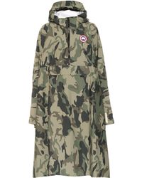 Canada Goose Field Poncho Raincoat - Green