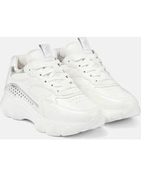Hogan - Hyperactive Leather Sneakers - Lyst