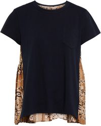 Sacai Short-sleeve tops for Women - Up to 55% off | Lyst