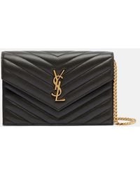 Saint Laurent - Cartera Con Cadena Cassandre De Piel Matelasse - Lyst
