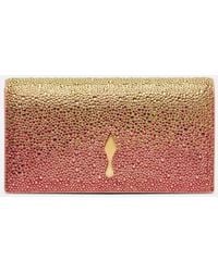 Christian Louboutin - Bettina Small Embellished Leather Clutch - Lyst