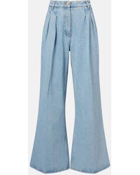 Nina Ricci - High-Rise Wide-Leg Jeans - Lyst