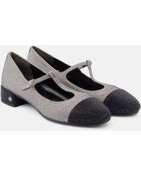 Tory Burch - Embellished Mary Jane Flats - Lyst