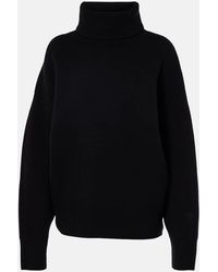 TOTEME - Jersey De Cuello Alto De Mezcla De Cachemir Y Lana - Lyst
