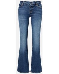 FRAME - The Rodeo High-Rise Bootcut Jeans - Lyst