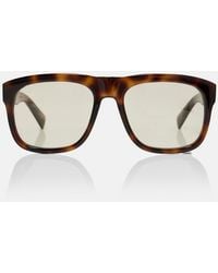 Saint Laurent - Sl 558 Square Sunglasses - Lyst