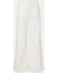 Nili Lotan - Florence High-Rise Flared Jeans - Lyst