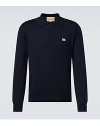 Valentino - Vlogo Virgin Wool Polo Sweater - Lyst