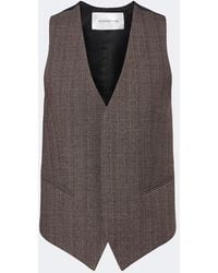 Victoria Beckham - Pinstripe Vest - Lyst