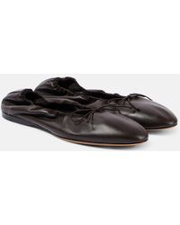 The Row - Ballerinas Awar Aus Leder - Lyst