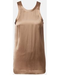 TOTEME - Satin Top - Lyst