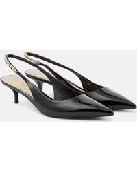 Gucci - Signoria Patent Slingback Pump - Lyst