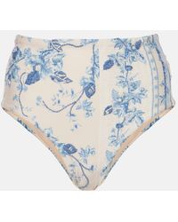 Agua Bendita - Floral Bikini Bottoms - Lyst