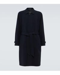Giorgio Armani - Wool-Blend Coat - Lyst