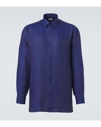 Charvet - Linen Shirt - Lyst