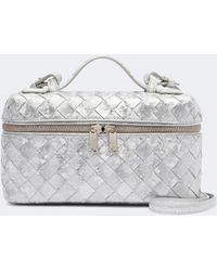 Bottega Veneta - Bang Bang Metallic Leather Vanity Bag - Lyst
