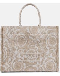 Versace - Barocco Athena Large Tote Bag - Lyst