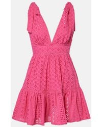 Poupette - Minikleid Cara Aus Baumwolle - Lyst