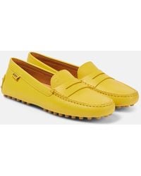 Tod's - Mokassins Gommino Aus Leder - Lyst
