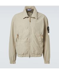 Stone Island - David Light-Tc Compass Shirt Jacket - Lyst