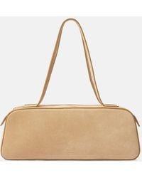 KHAITE - Simona Suede Shoulder Bag - Lyst