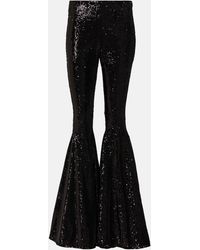GIUSEPPE DI MORABITO - Sequined Flared Pants - Lyst