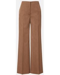 FFORME - Agel High-Rise Virgin Wool Wide-Leg Pants - Lyst