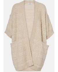 Max Mara - Cotton-Blend Cardigan - Lyst