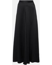 Isabel Marant - Kayana Satin Maxi Skirt - Lyst