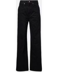KHAITE - Bonnie Low-Rise Straight Jeans - Lyst
