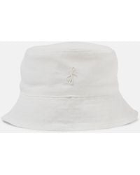 Ruslan Baginskiy - Monogram Linen Bucket Hat - Lyst