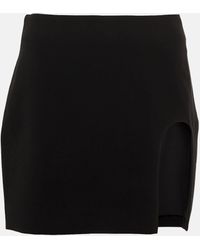 Monot - Crepe Miniskirt - Lyst