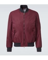 Brunello Cucinelli - Padded Bomber Jacket - Lyst