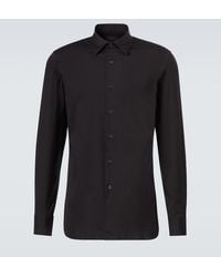 Prada - Camisa En Mezcla De Algodon - Lyst