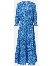 Heidi Klein - Vestido Largo La Marquet En Mezcla De Algodon - Lyst