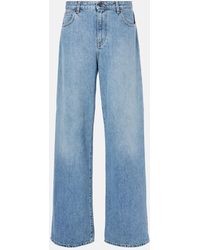 The Row - Jeans A Gamba Larga Eglitta A Vita Bassa - Lyst