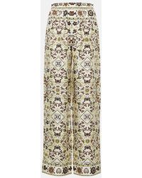 Tory Burch - Wide Trousers - Lyst