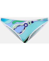 PUCCI - Orchidee Printed Bikini Bottoms - Lyst