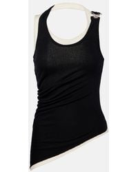Jean Paul Gaultier - Top Aus Baumwoll-Jersey - Lyst