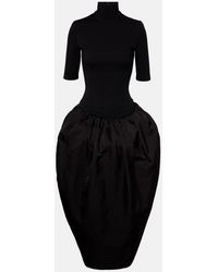 Magda Butrym - Turtleneck Midi Dress - Lyst