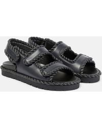 Bottega Veneta - Sandalen Jack Aus Leder - Lyst