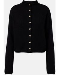 KHAITE - Annora Wool And Cashmere Cardigan - Lyst