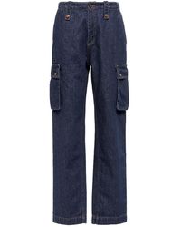 Magda Butrym - Mid-rise Straight Jeans - Lyst