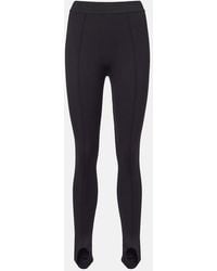 Wardrobe NYC - High-Rise Stirrup Leggings - Lyst