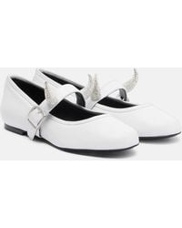 Coperni - X Disney Leather Mary Jane Flats - Lyst
