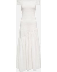 Gabriela Hearst - Veloso Linen And Silk Maxi Dress - Lyst