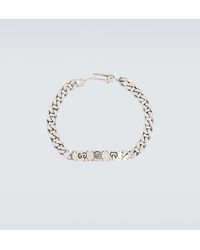 Gucci - X Trouble Andrew Ghost Sterling Silver Bracelet - Lyst