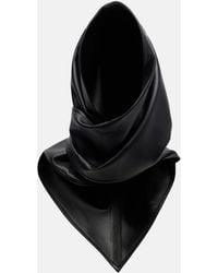 Nour Hammour - Leather Hood - Lyst