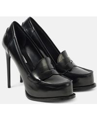Victoria Beckham - Leather Loafer Pumps - Lyst